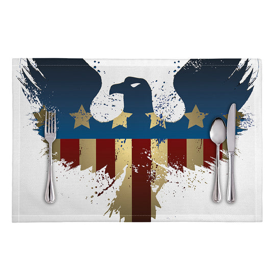 Patriotic American Eagle Print Placemat