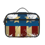 Patriotic American Eagle Print Portable Lunch Bag