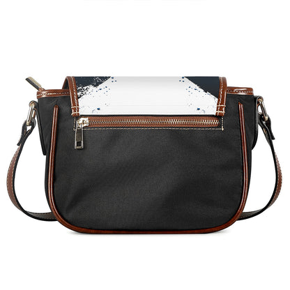 Patriotic American Eagle Print Saddle Bag