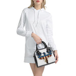 Patriotic American Eagle Print Shoulder Handbag