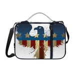 Patriotic American Eagle Print Shoulder Strap Bible Bag