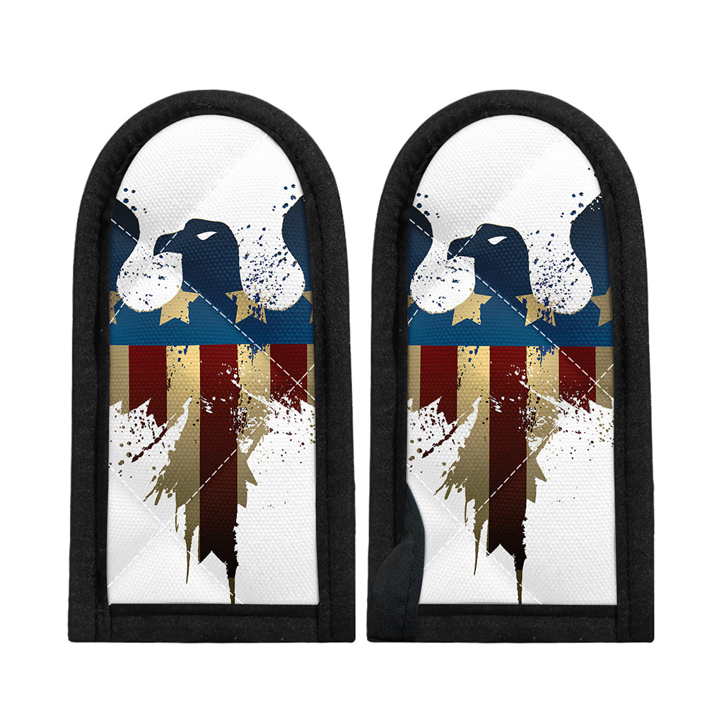 Patriotic American Eagle Print Skillet Handle Cover