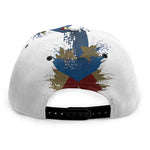 Patriotic American Eagle Print Snapback Cap