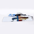 Patriotic American Eagle Print Sports Towel