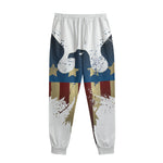 Patriotic American Eagle Print Sweatpants