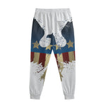 Patriotic American Eagle Print Sweatpants