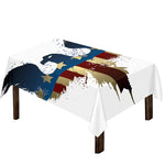 Patriotic American Eagle Print Tablecloth