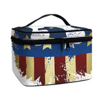 Patriotic American Eagle Print Travel Makeup Bag