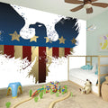 Patriotic American Eagle Print Wall Sticker