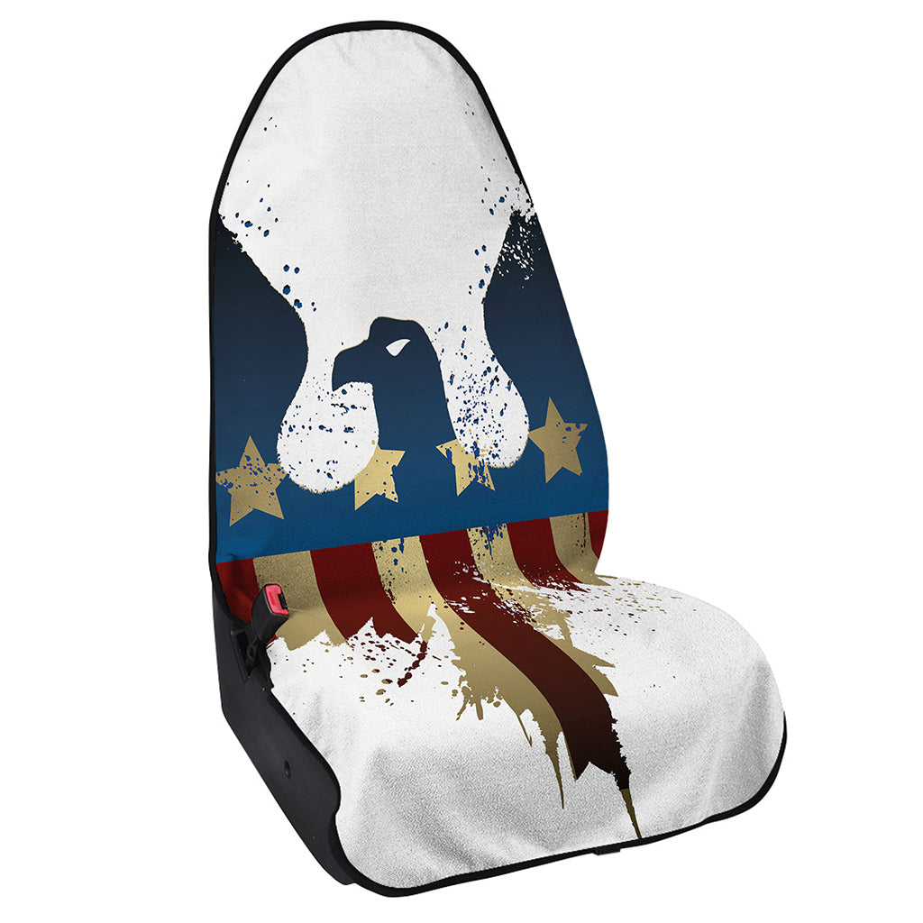 Patriotic American Eagle Print Waterproof Car Seat Cover