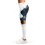 Patriotic American Eagle Print Women's Leggings