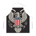 Patriotic USA Eagle Print Adjustable Apron