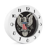 Patriotic USA Eagle Print Alarm Clock