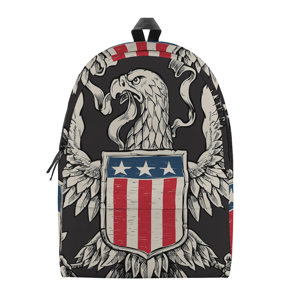 Patriotic USA Eagle Print Backpack