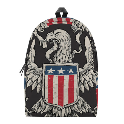 Patriotic USA Eagle Print Backpack