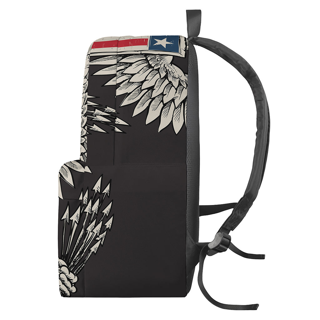 Patriotic USA Eagle Print Backpack