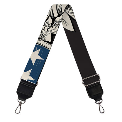 Patriotic USA Eagle Print Bag Strap
