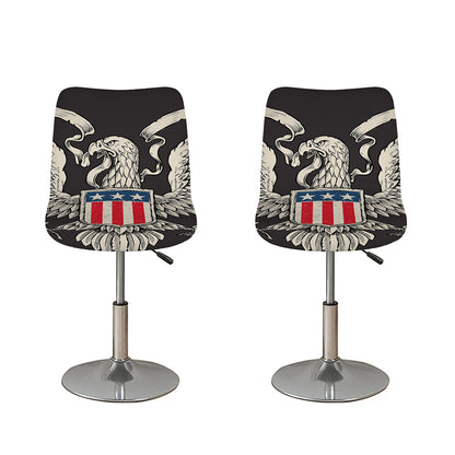 Patriotic USA Eagle Print Bar Stool Covers