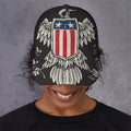 Patriotic USA Eagle Print Baseball Cap