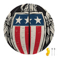 Patriotic USA Eagle Print Basketball
