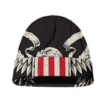 Patriotic USA Eagle Print Beanie