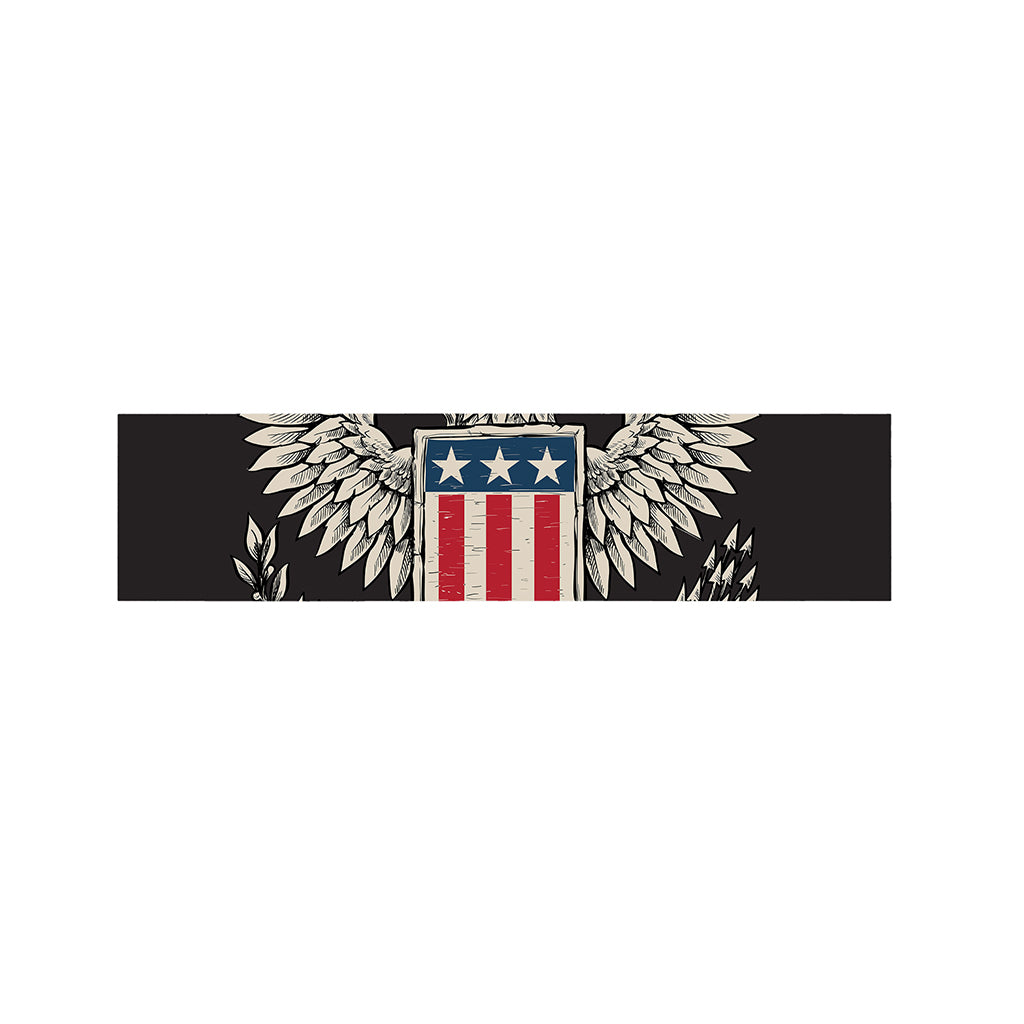 Patriotic USA Eagle Print Bed Runner