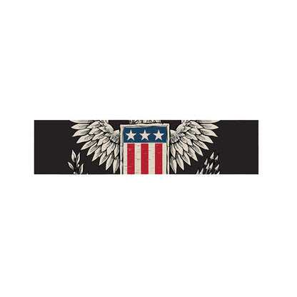 Patriotic USA Eagle Print Bed Runner