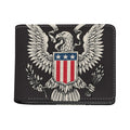 Patriotic USA Eagle Print Bifold Wallet