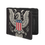 Patriotic USA Eagle Print Bifold Wallet