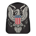 Patriotic USA Eagle Print Casual Backpack