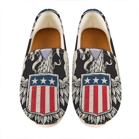 Patriotic USA Eagle Print Casual Shoes