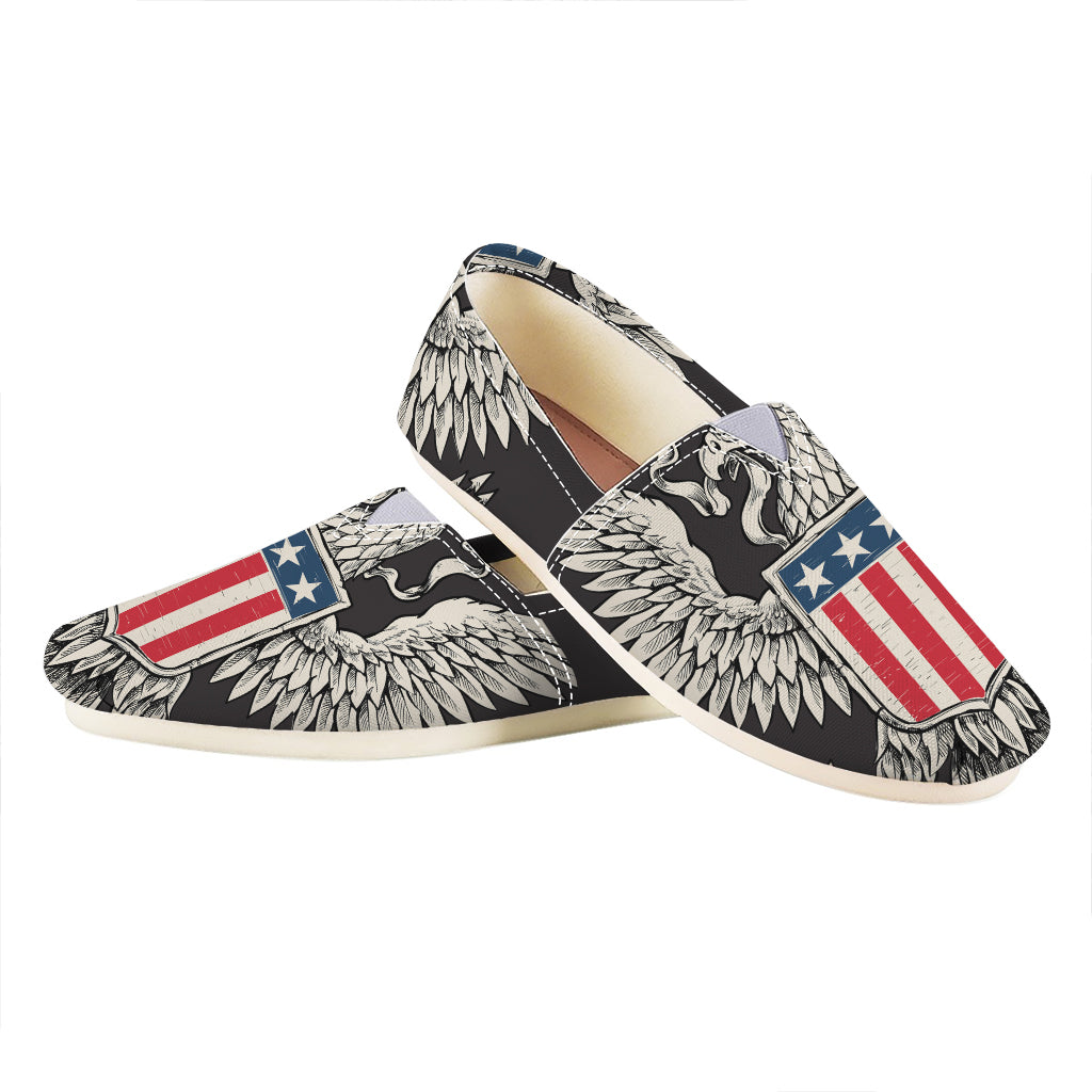 Patriotic USA Eagle Print Casual Shoes