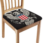 Patriotic USA Eagle Print Chair Cushion Cover