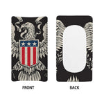Patriotic USA Eagle Print Changing Pad Cover