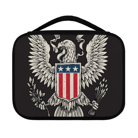Patriotic USA Eagle Print Classic Bible Case