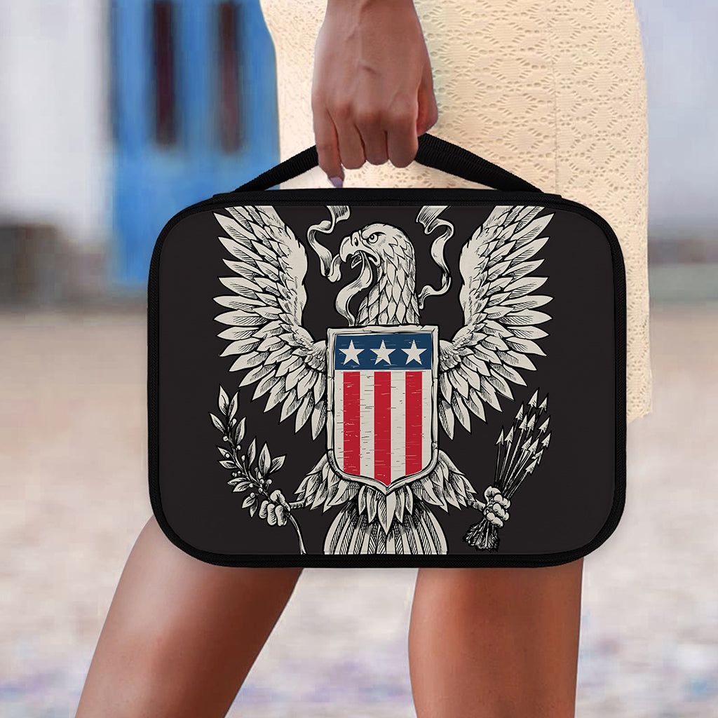 Patriotic USA Eagle Print Classic Bible Case