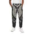 Patriotic USA Eagle Print Cotton Sweatpants