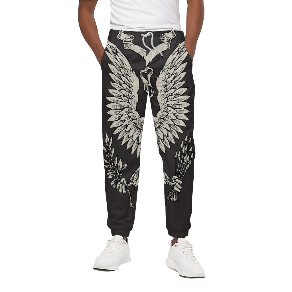 Patriotic USA Eagle Print Cotton Pants
