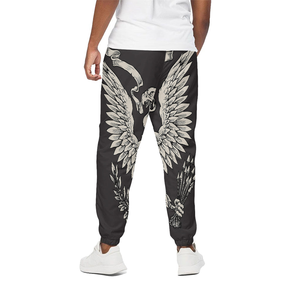 Patriotic USA Eagle Print Cotton Pants