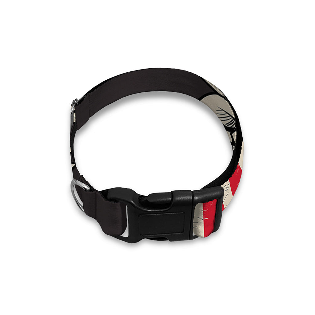 Patriotic USA Eagle Print Dog Collar