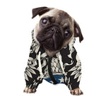 Patriotic USA Eagle Print Dog Zip Up Hoodie