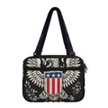 Patriotic USA Eagle Print Double Strap Bible Bag