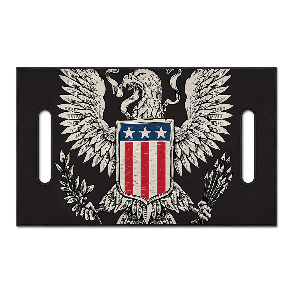 Patriotic USA Eagle Print Golf Cart Seat Cover