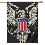 Patriotic USA Eagle Print House Flag
