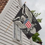 Patriotic USA Eagle Print House Flag
