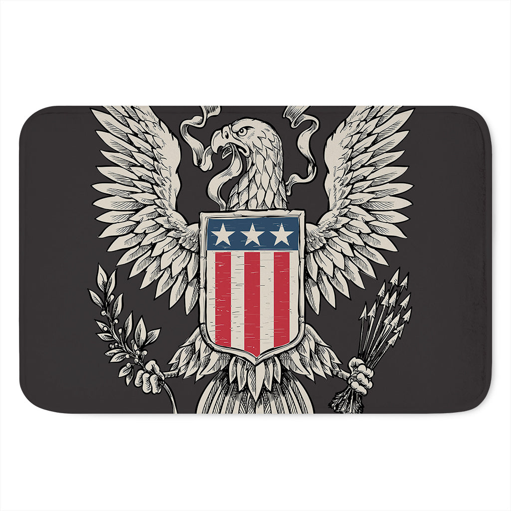 Patriotic USA Eagle Print Indoor Door Mat