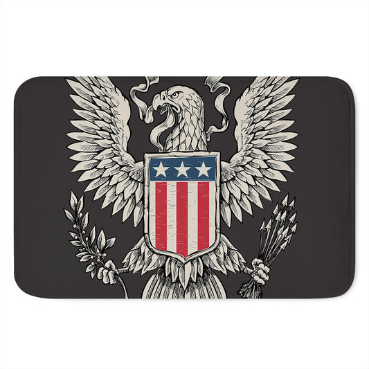 Patriotic USA Eagle Print Indoor Door Mat