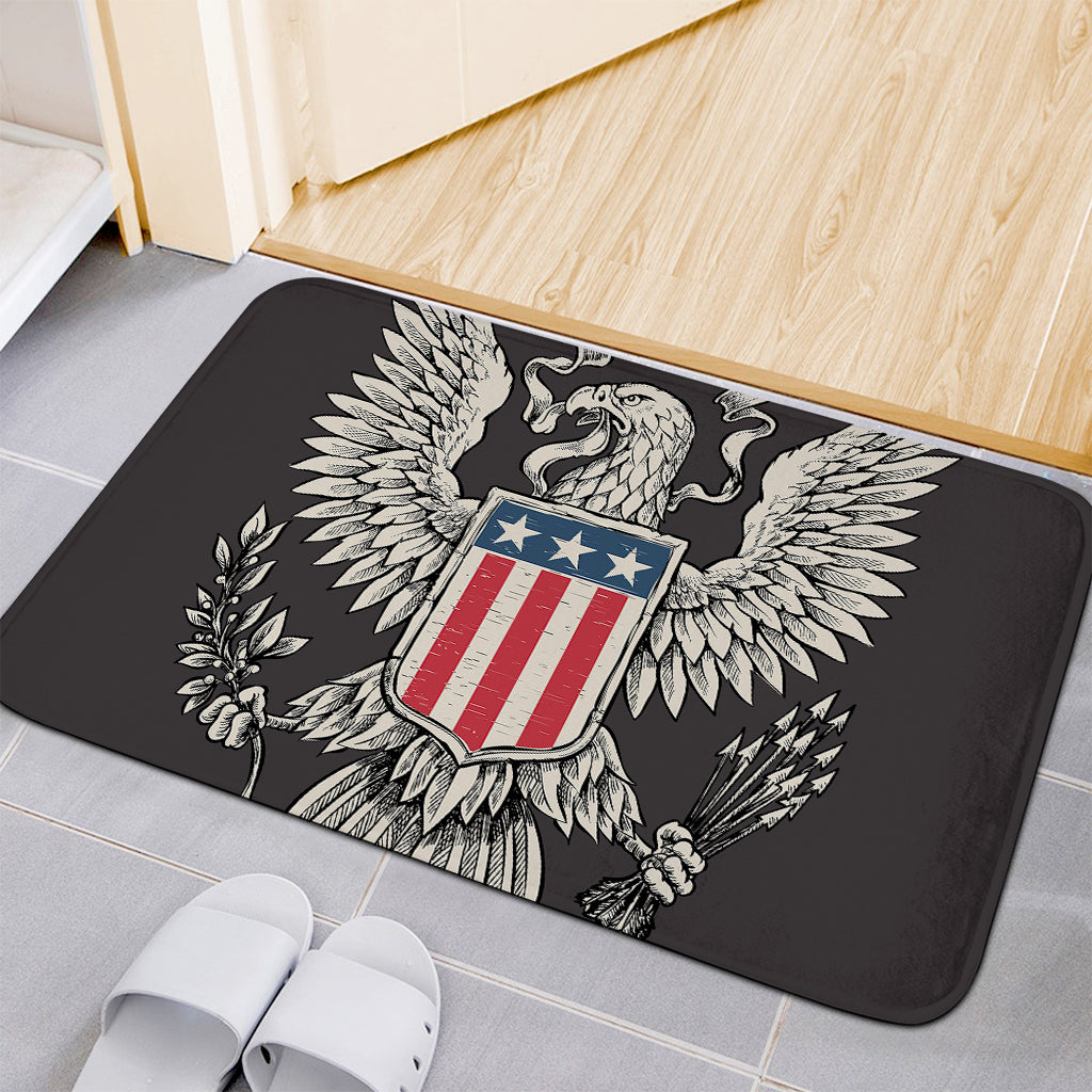 Patriotic USA Eagle Print Indoor Door Mat