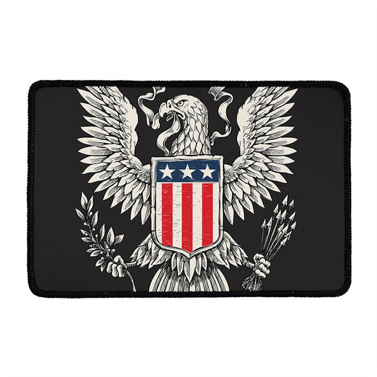 Patriotic USA Eagle Print Kitchen Mat