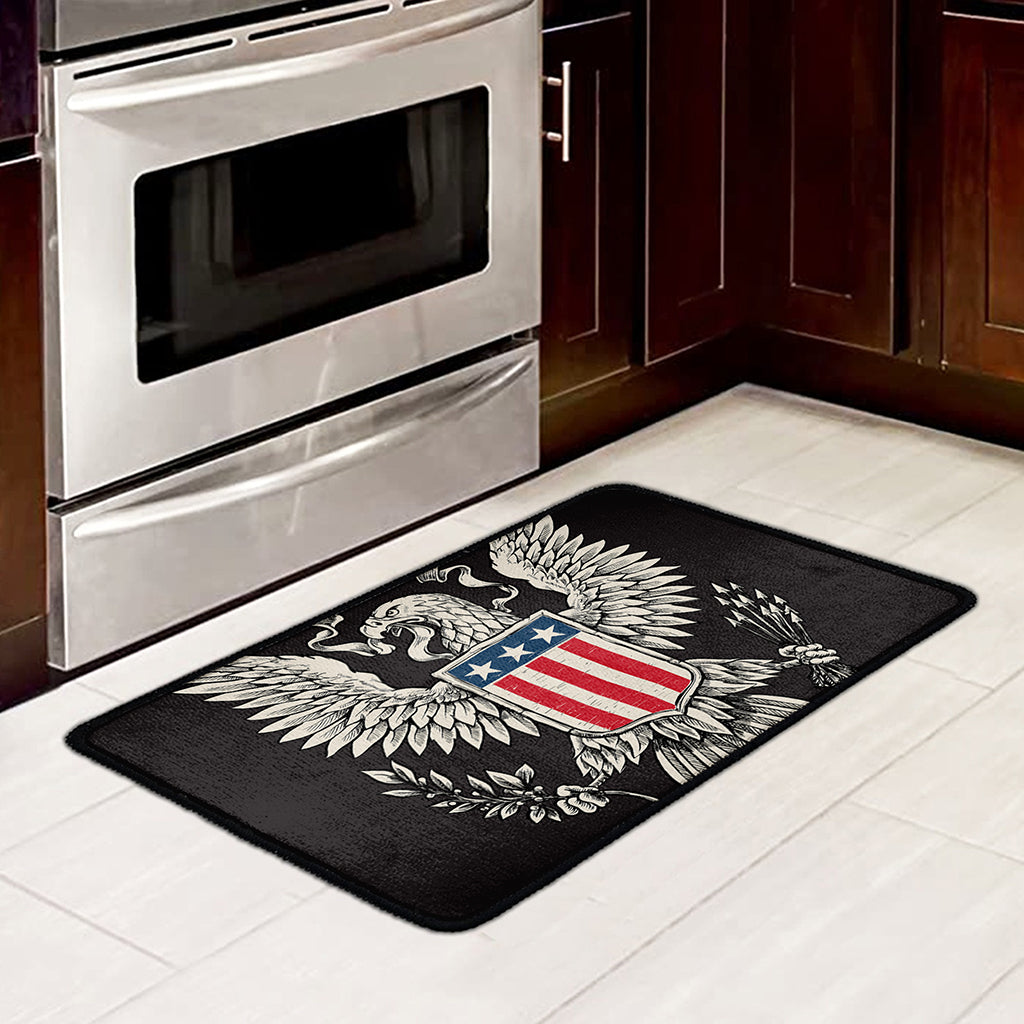 Patriotic USA Eagle Print Kitchen Mat